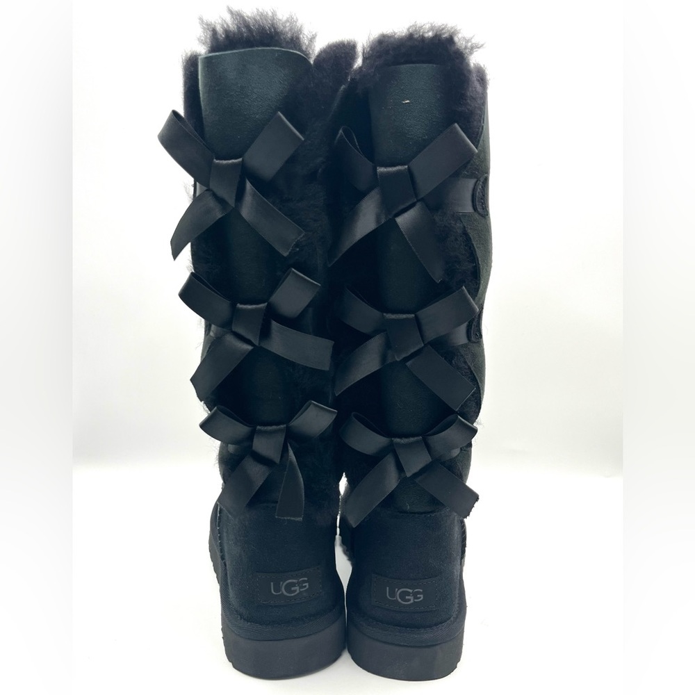 UGG BAILEY BOW TALL II Sheepskin Boots - Picture 9 of 13